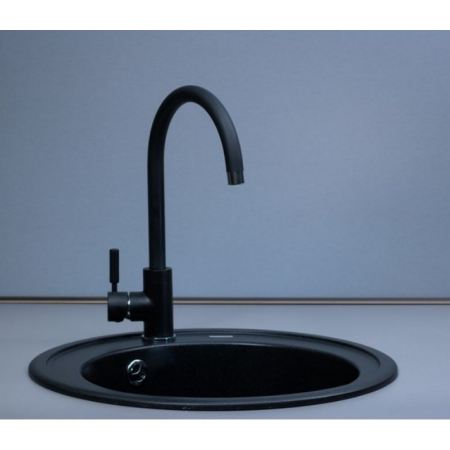 Кухонная гранитная мойка ARC 51 Antracit Fabiano